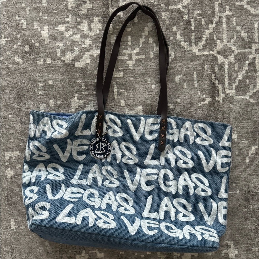 GUC Robin Ruth Blue Las Vegas Tote Bag